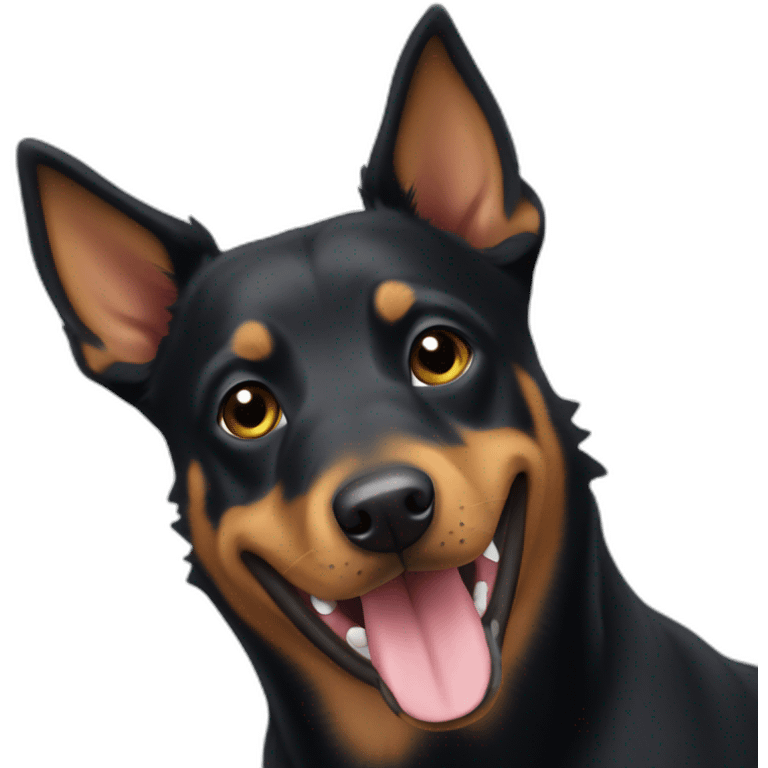 australian kelpie dog emoji