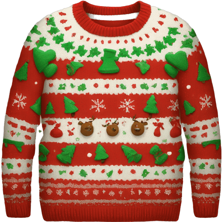 christmas sweater emoji