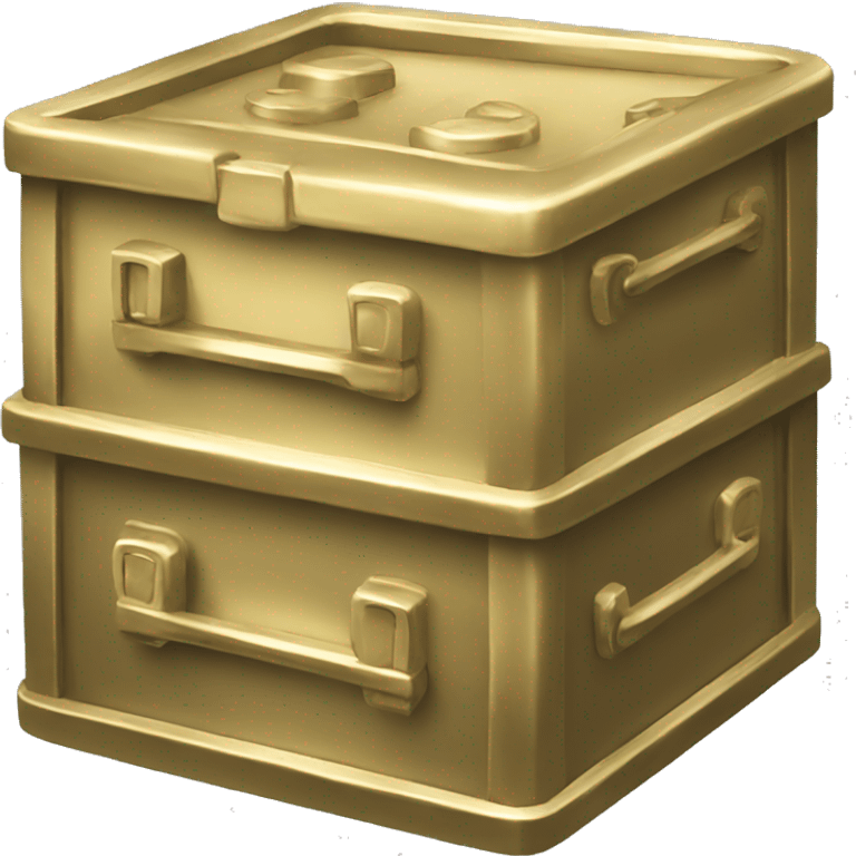 metal box gold emoji