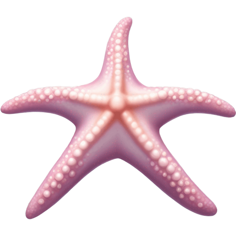 pearly pink starfish  emoji