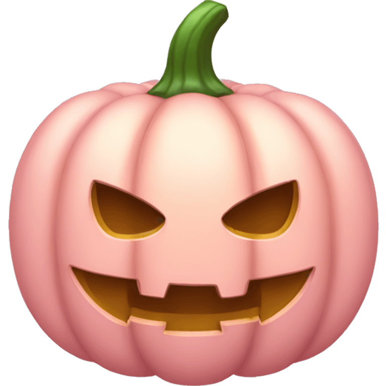 Light pink Pumpkin is a bow emoji