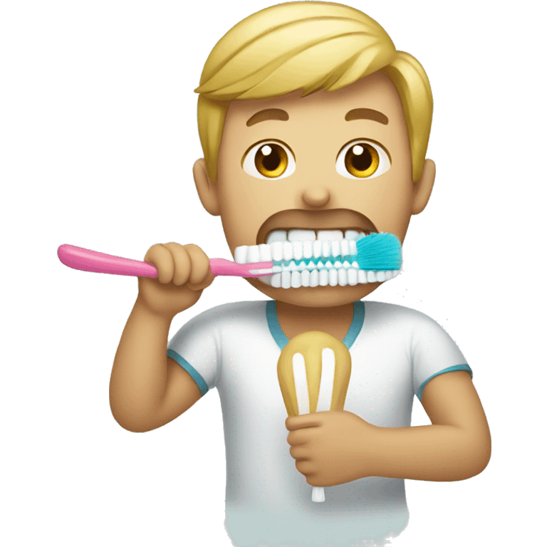 Brushing teeth emoji  emoji