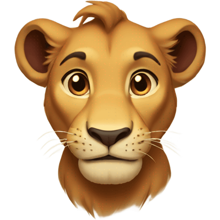 simba from the lion king  emoji