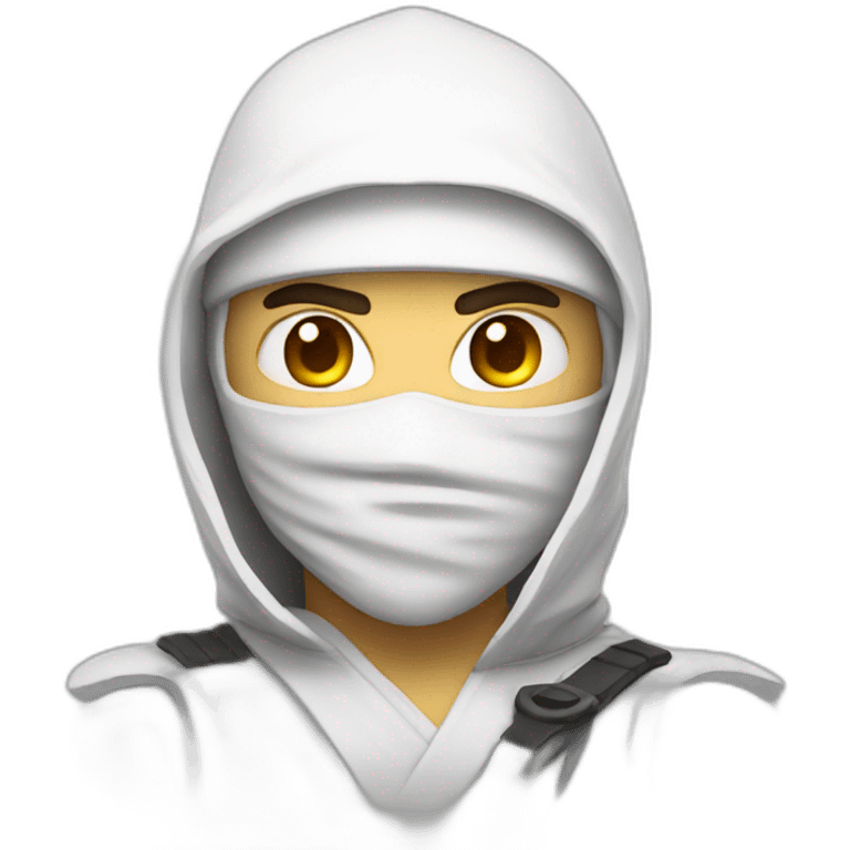 white ninja emoji