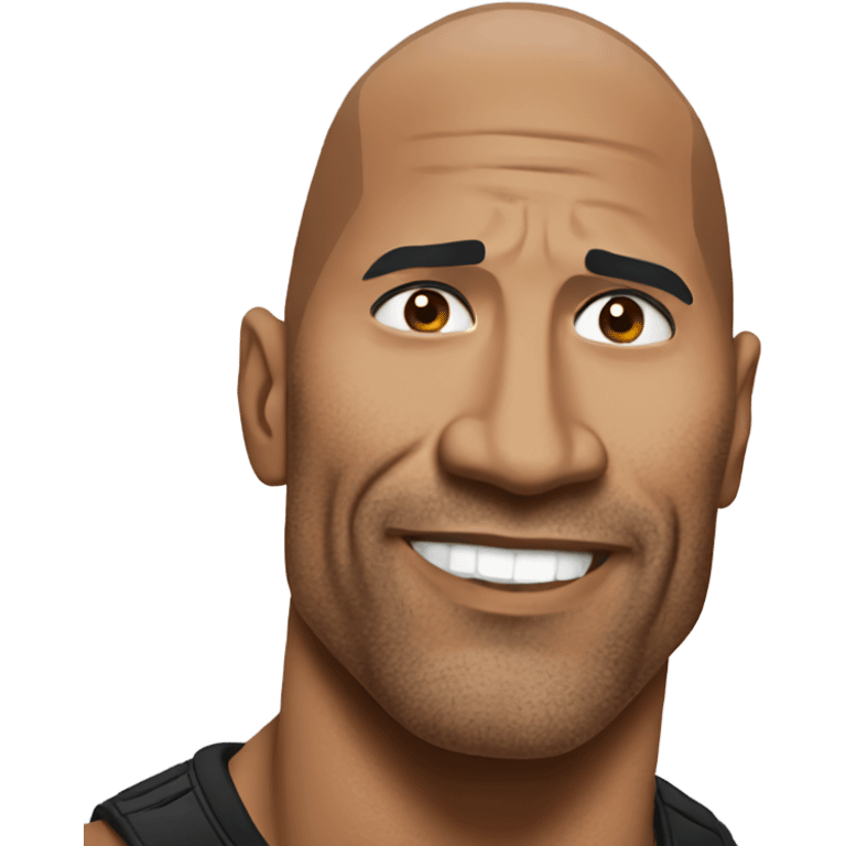 The Rock emoji