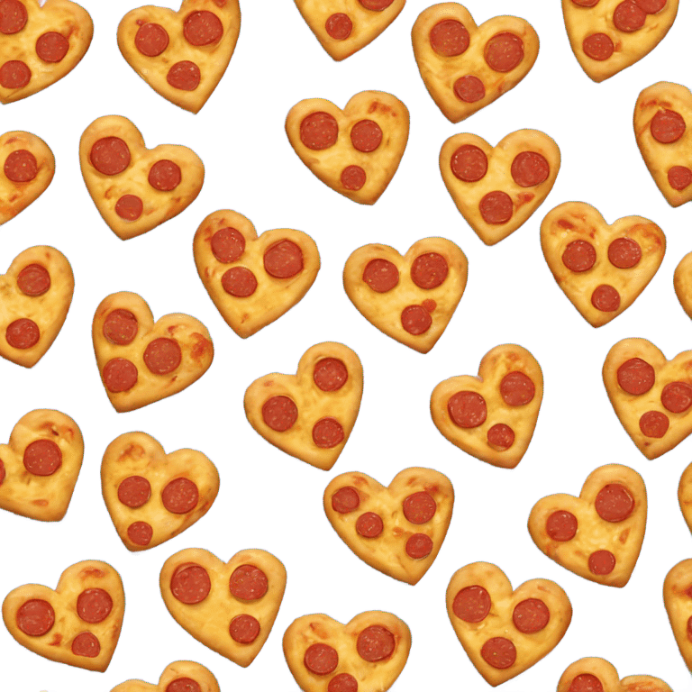 heart pizza emoji