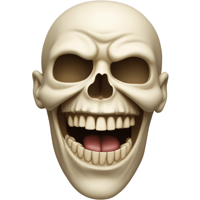 Skull laughing  emoji