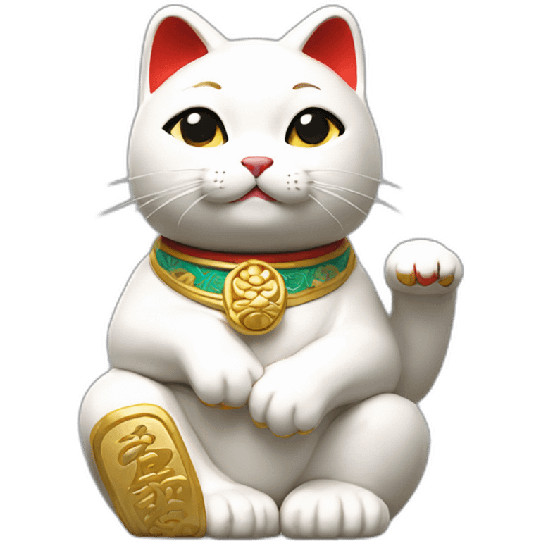 Maneki neko unique emoji