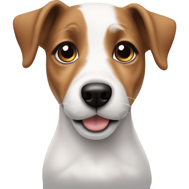 A puppy jack russell emoji