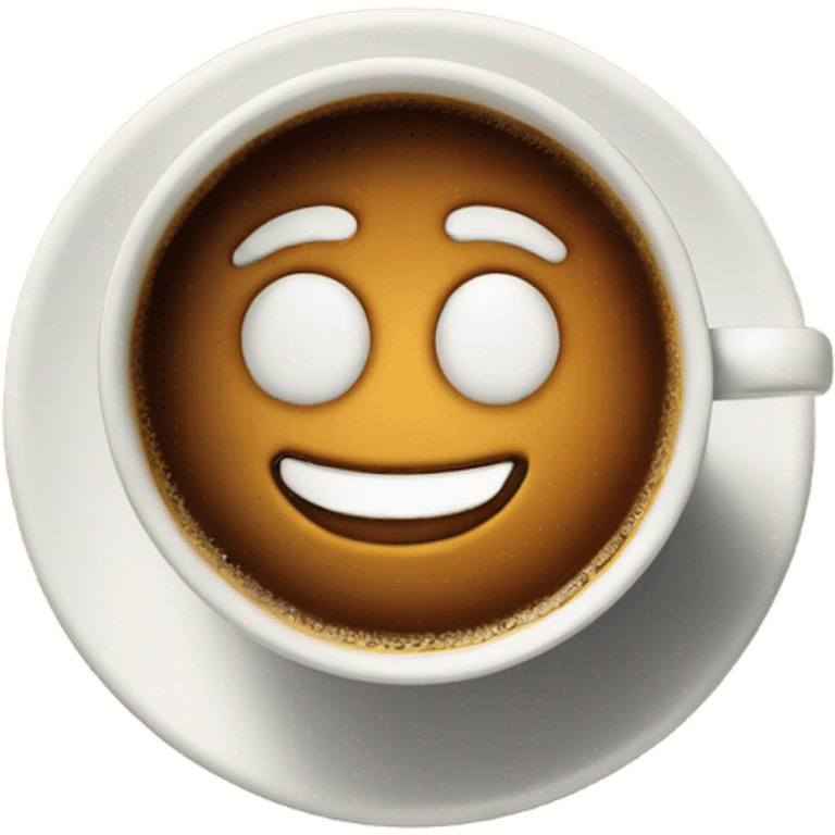 Coffee on table  emoji