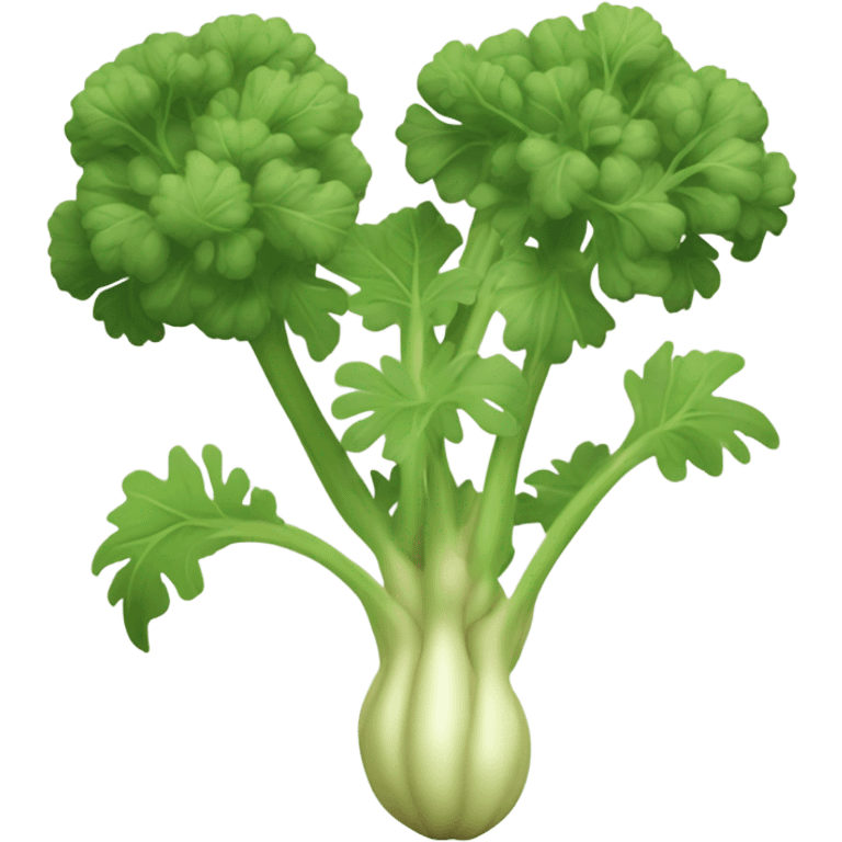 one Celeriac plant emoji