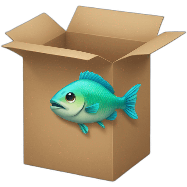 fish in box emoji