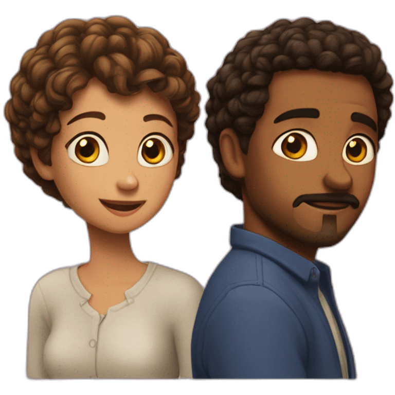 L’affiche du filme vis et versa emoji