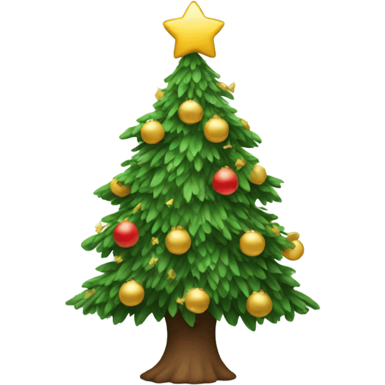 New Year tree emoji