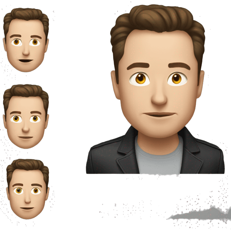 Elon Musk emoji