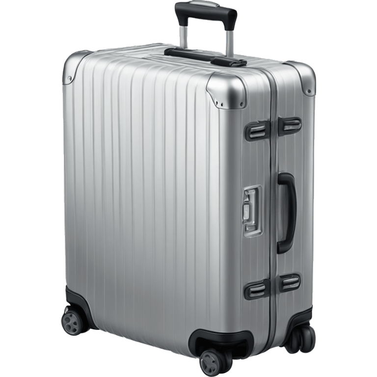 Rimowa silver cabin emoji