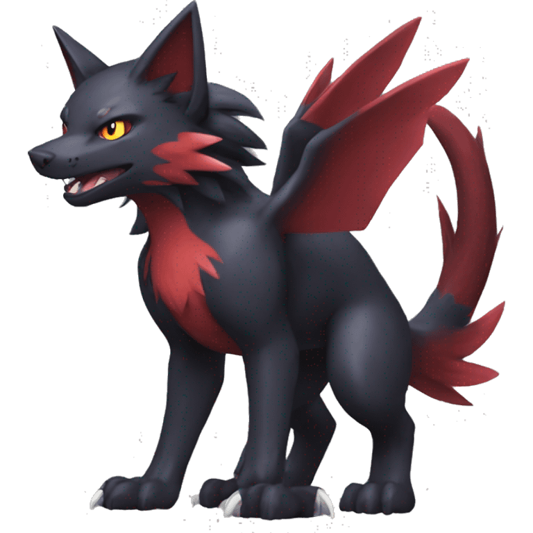 Nargacuga-Litten-Zoroark full body emoji