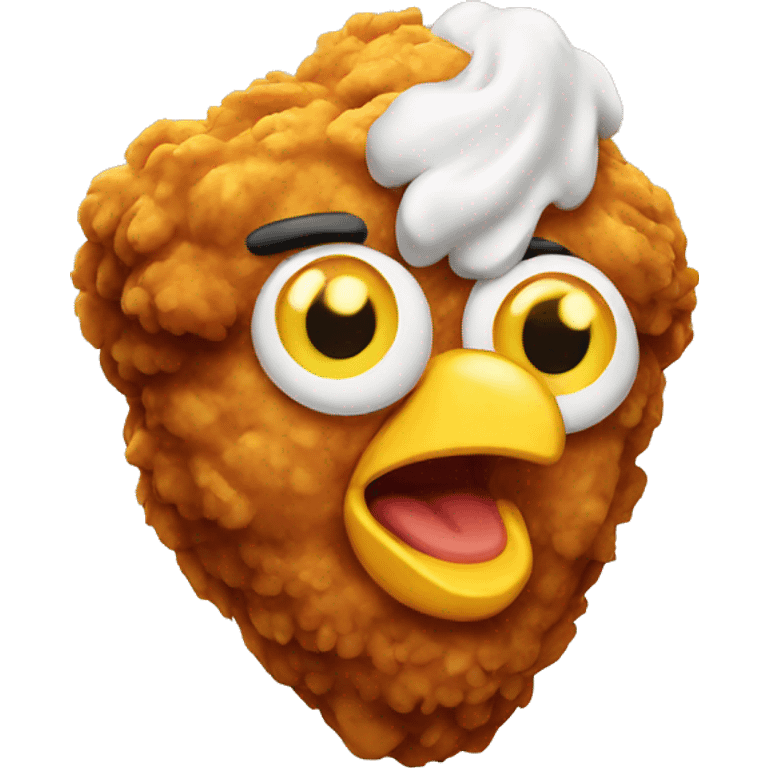 fried chicken emoji