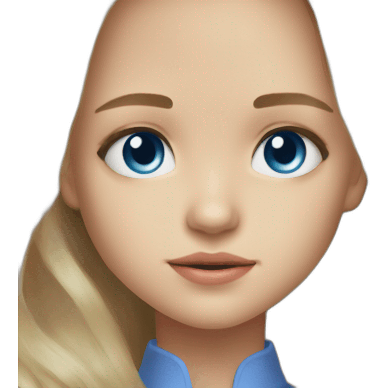 Kristina pimenova blue eyes blonde old girl emoji