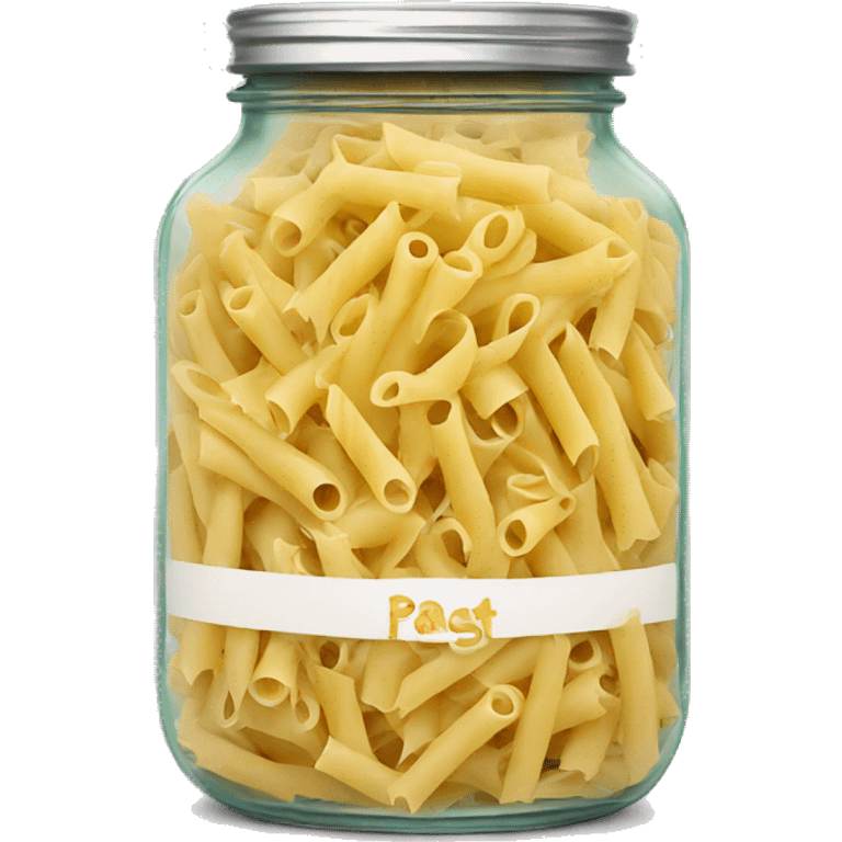 Pasta in jar emoji