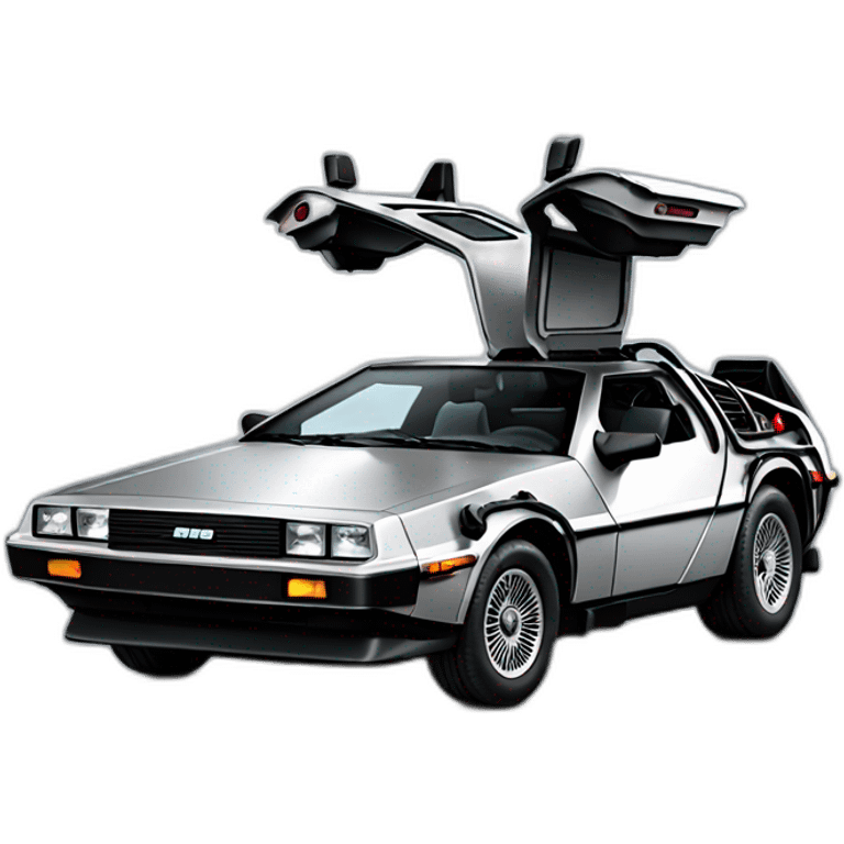 delorean emoji