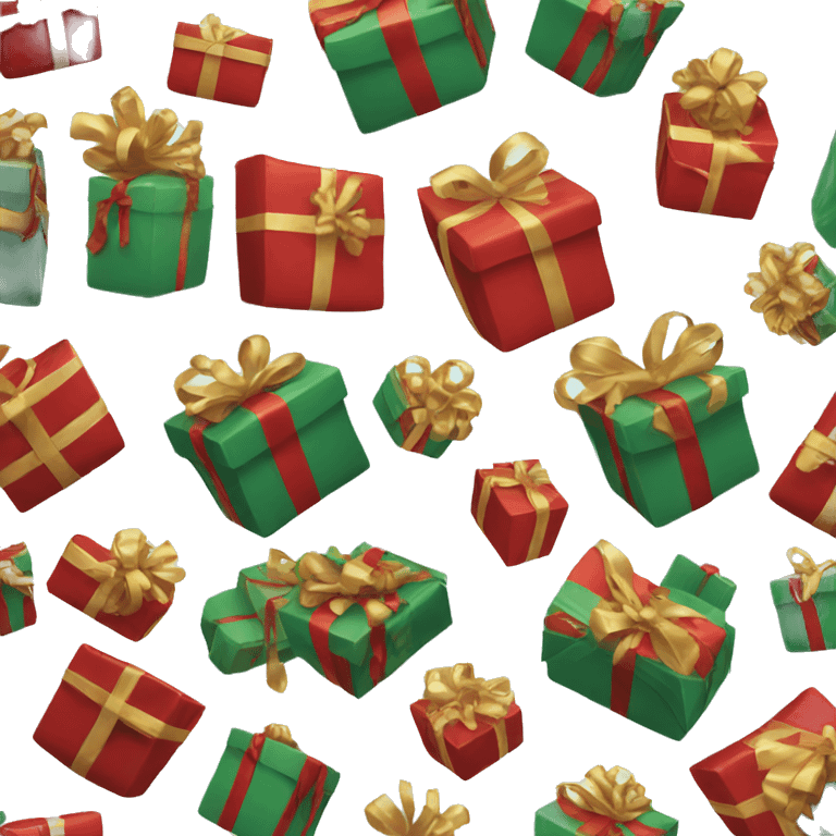 Christmas presents emoji