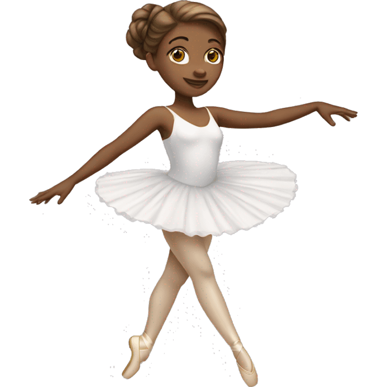 White woman Ballet dancer emoji