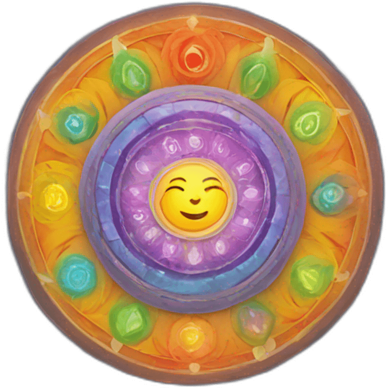 chakras mandala emoji