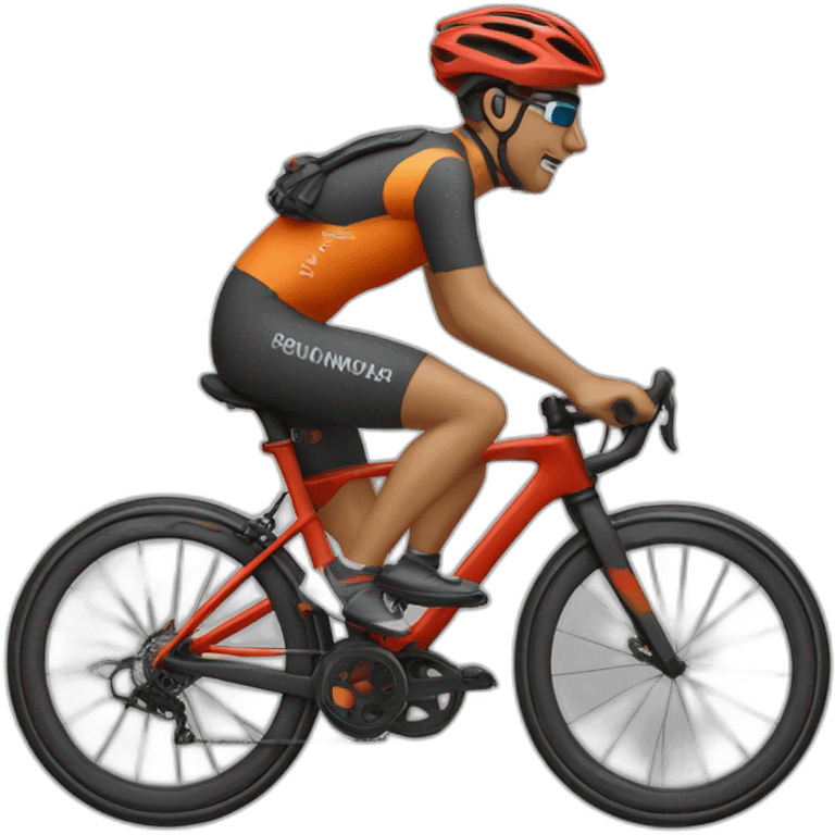 Ciclista de montaña  emoji