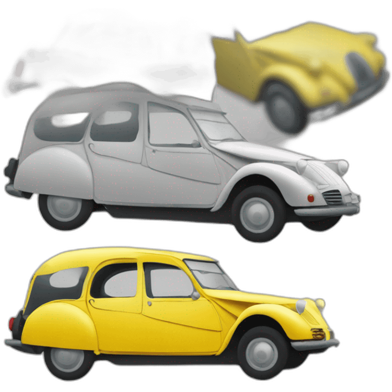 Citroën voiture carré emoji