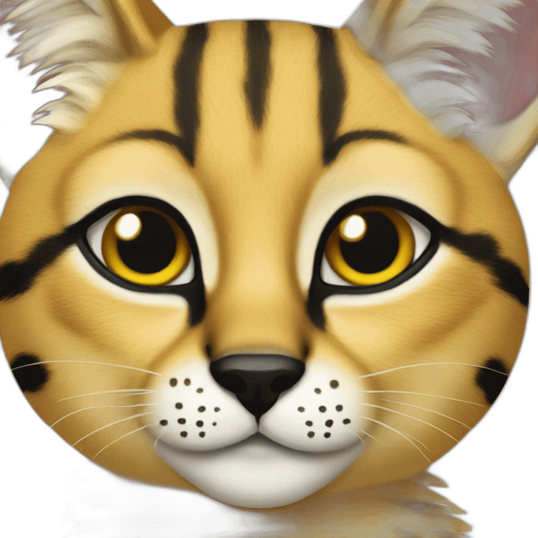 Serval emoji