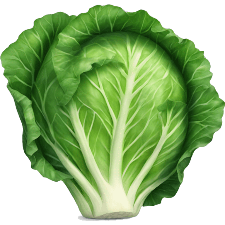 a single piece of cabbage emoji