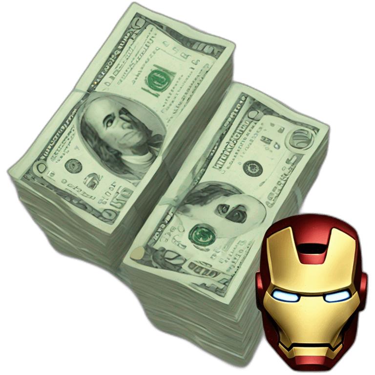 ironman money emoji