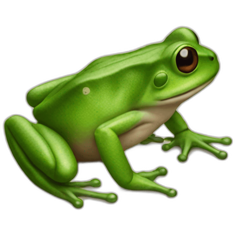 coffee bean frog emoji