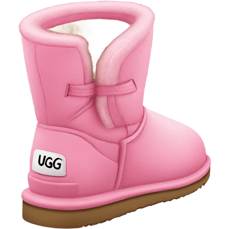 Pink Ugg’s  emoji