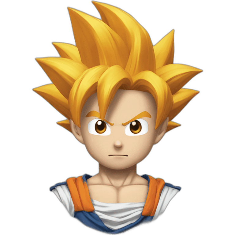 Goku en ultra unstin qui tu boo emoji