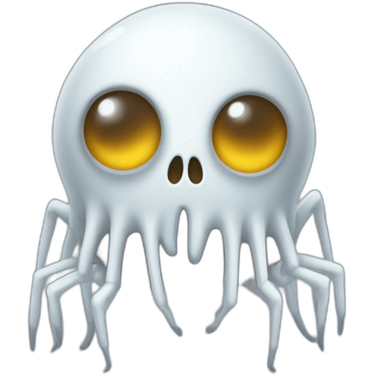 Ghost spider emoji