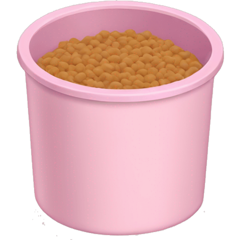 Light pink cat food container emoji