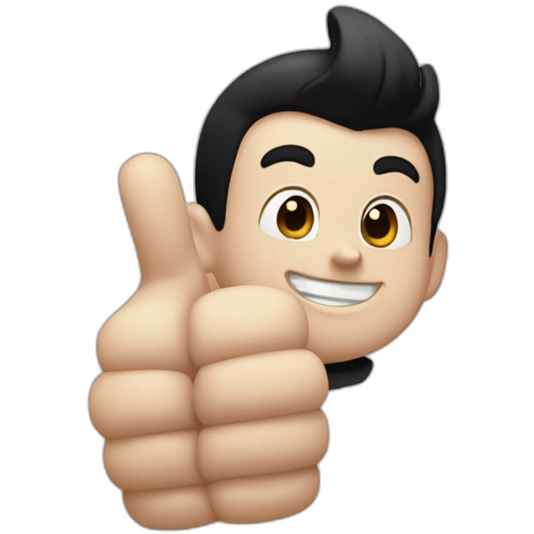 Astro boy thumbs up emoji