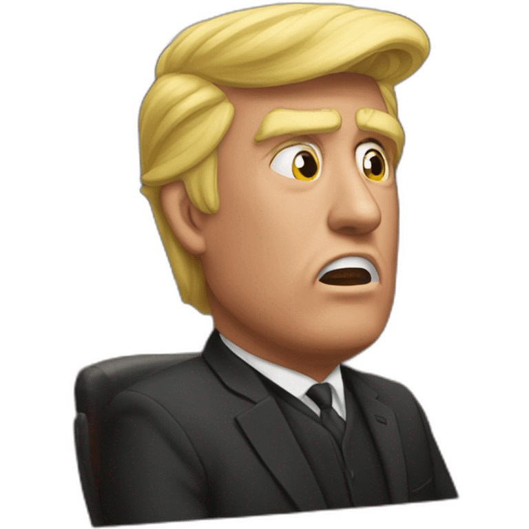 Donald Trump in Court emoji