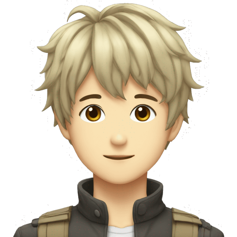 Friend 20th century boy anime emoji