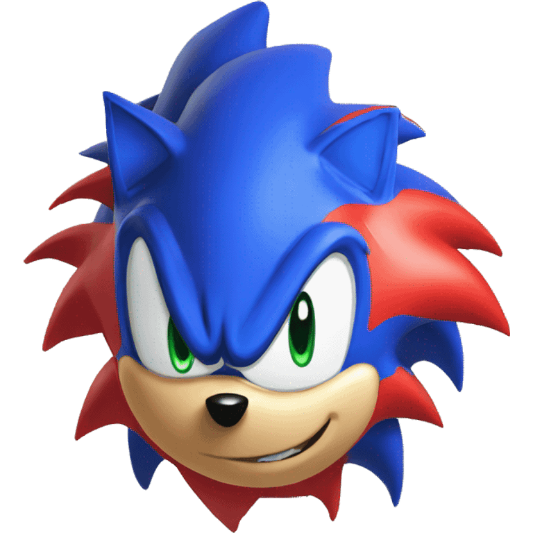 sonic red emoji