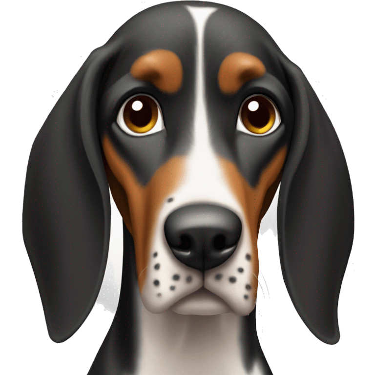 Coonhound emoji