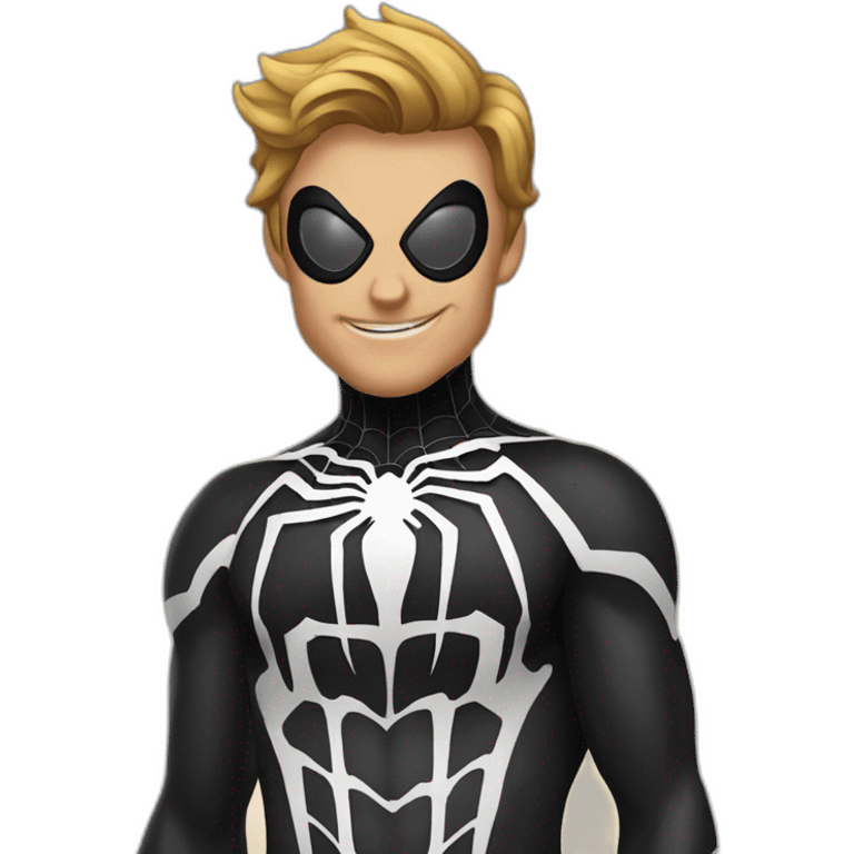 Symbiote Spiderman emoji