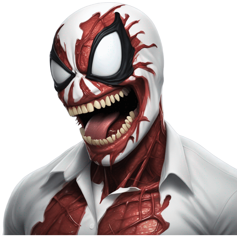 Carnage from movie venom 2 emoji