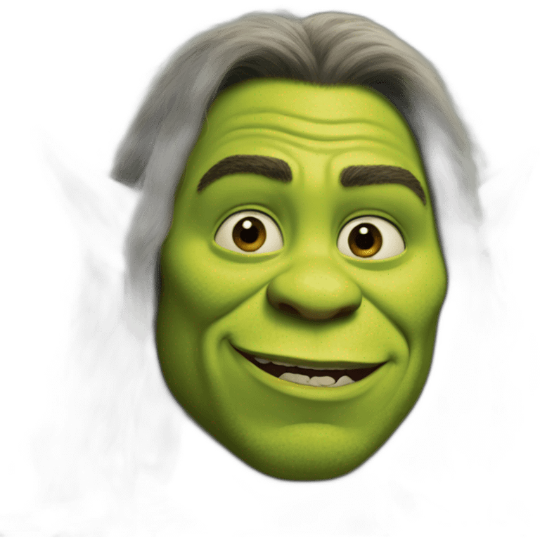 De hel Shrek emoji