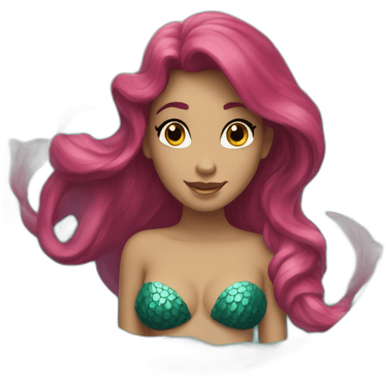 little mermaid emoji