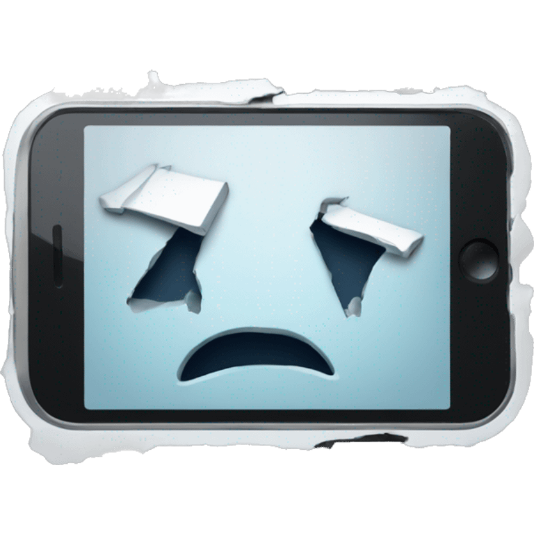 broken mobile  emoji