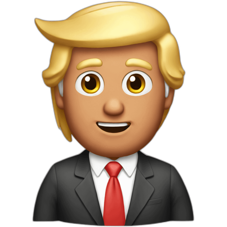 trump-riding-sausage emoji