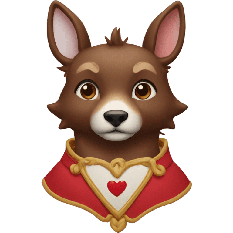 Renne de l'amour  emoji